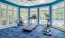 a room with exercise equipment